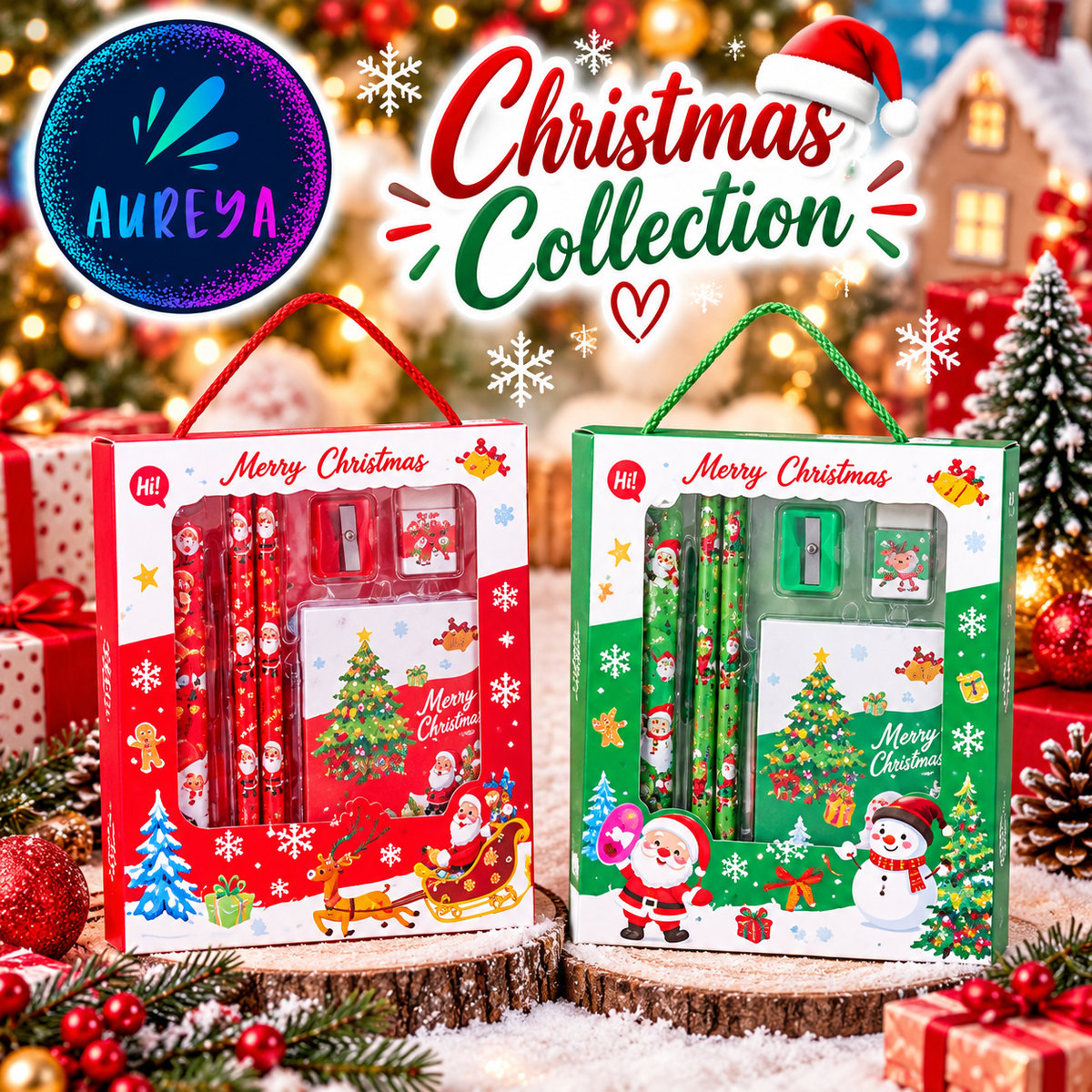 Christmas Stationery Gift Set