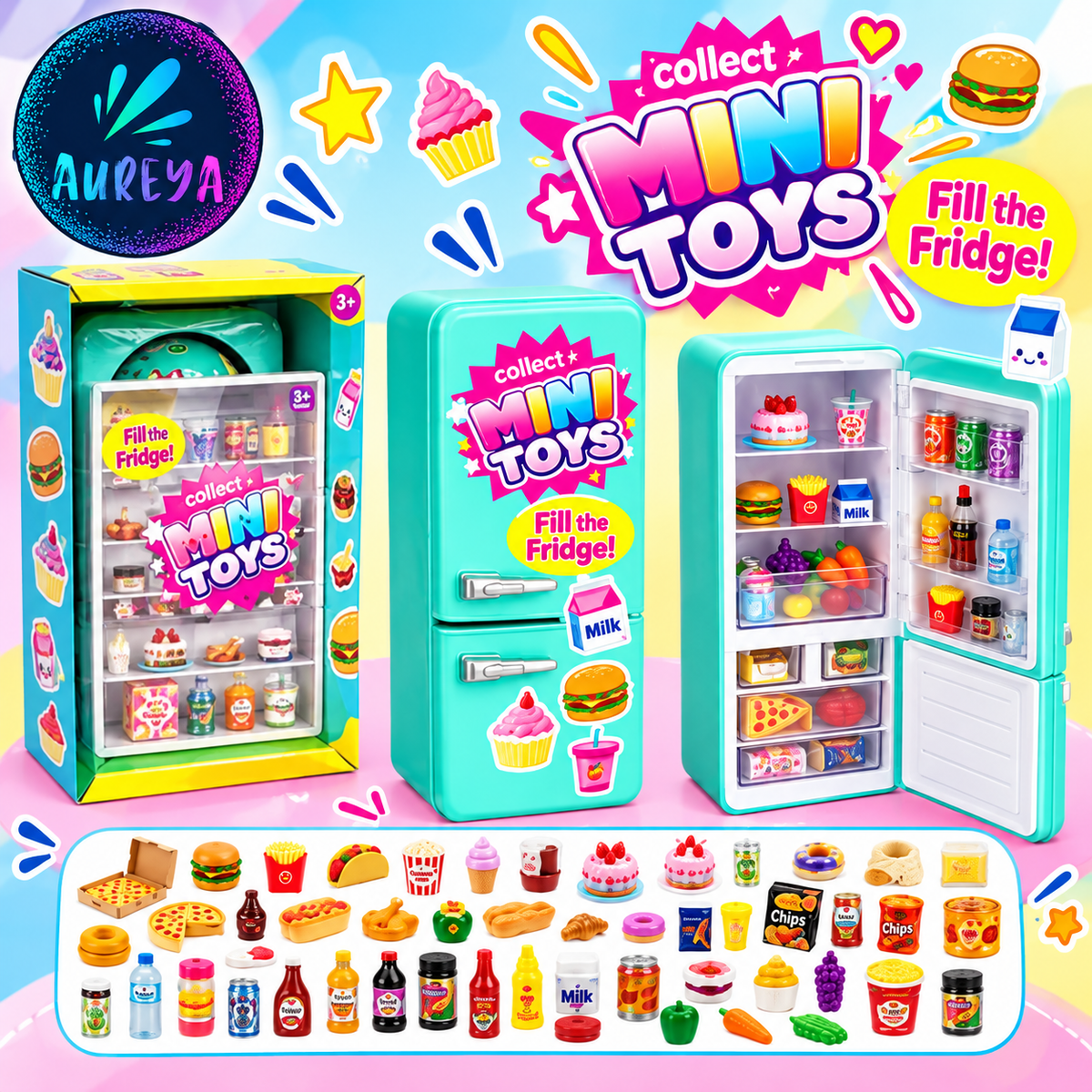Mini Brands Fridge