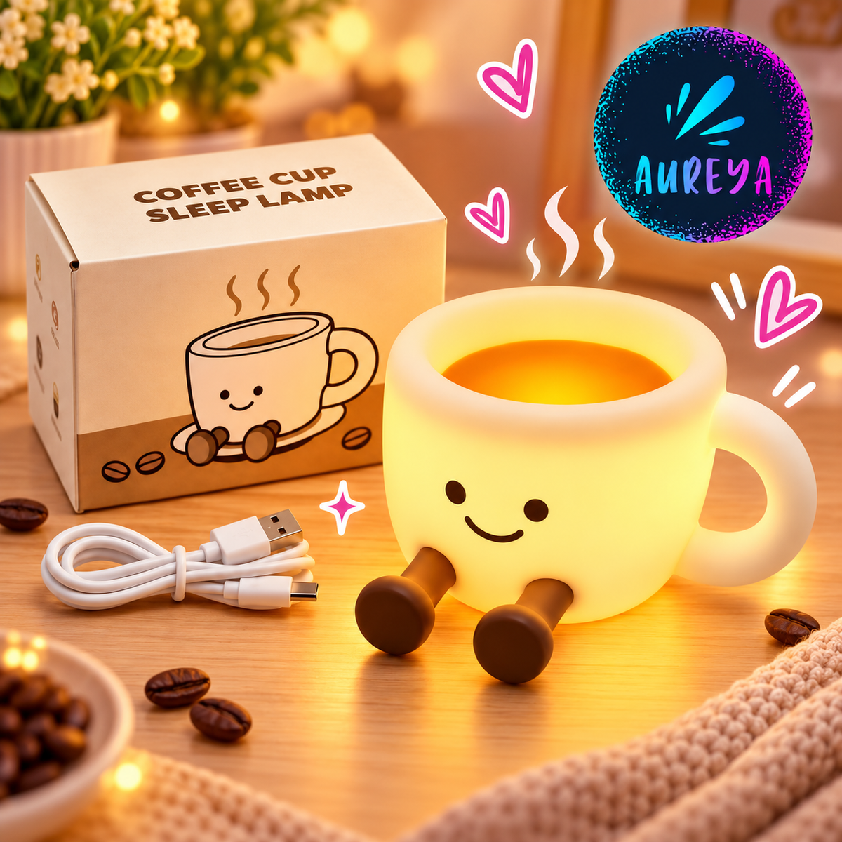 Coffee Cup Night Light