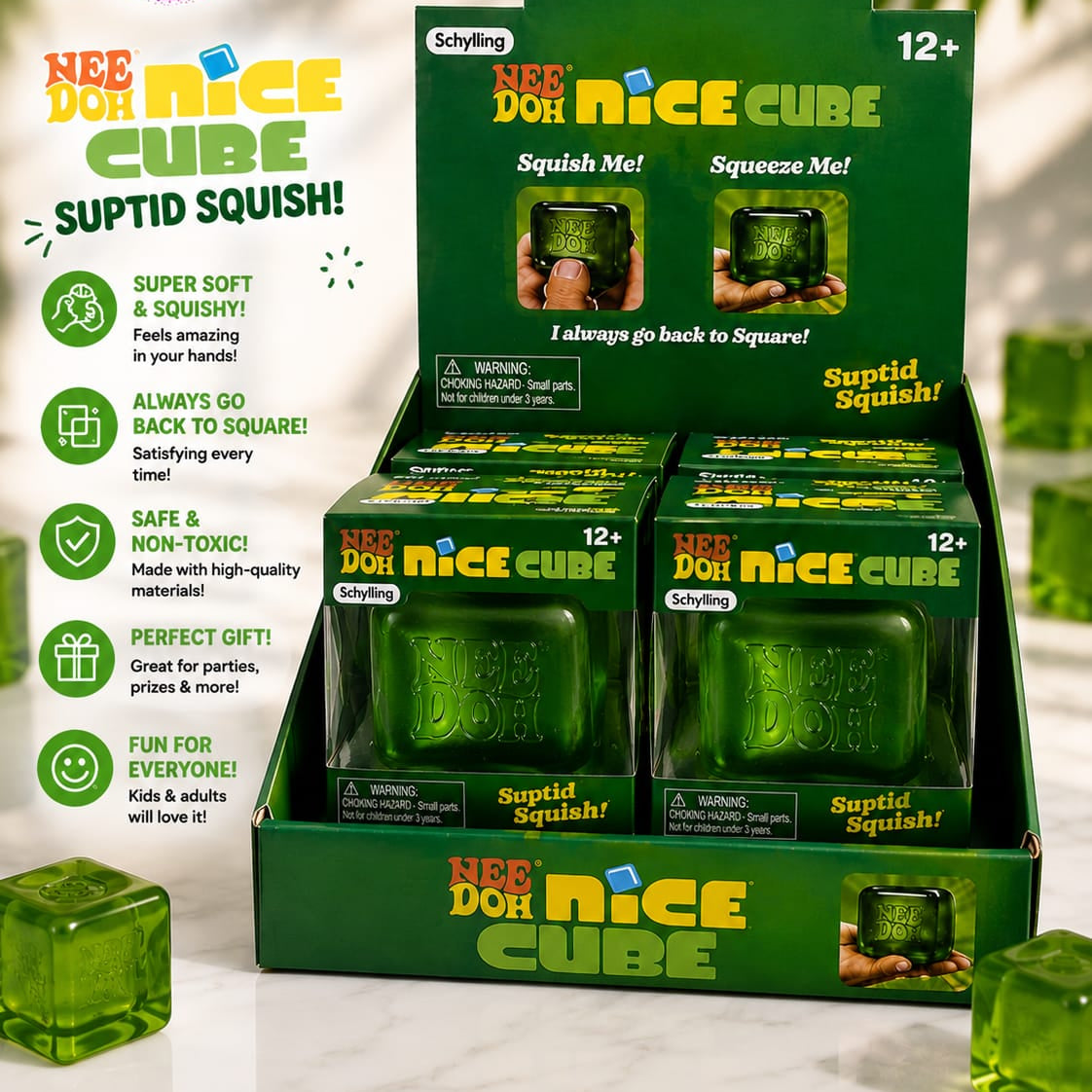 Sprite Cube Squishy