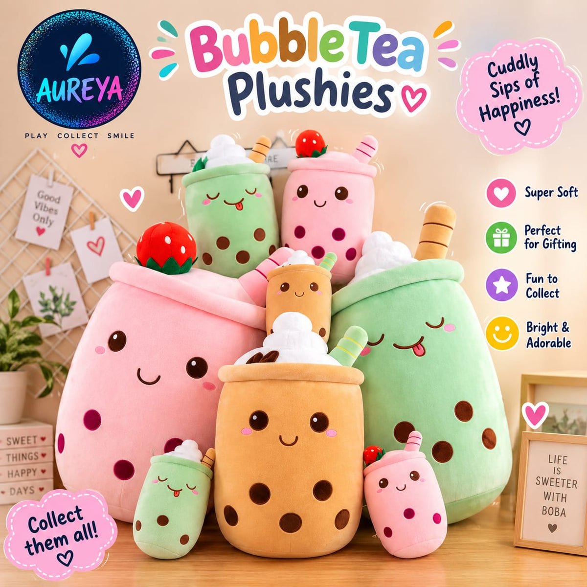 Bubble Tea Plushie