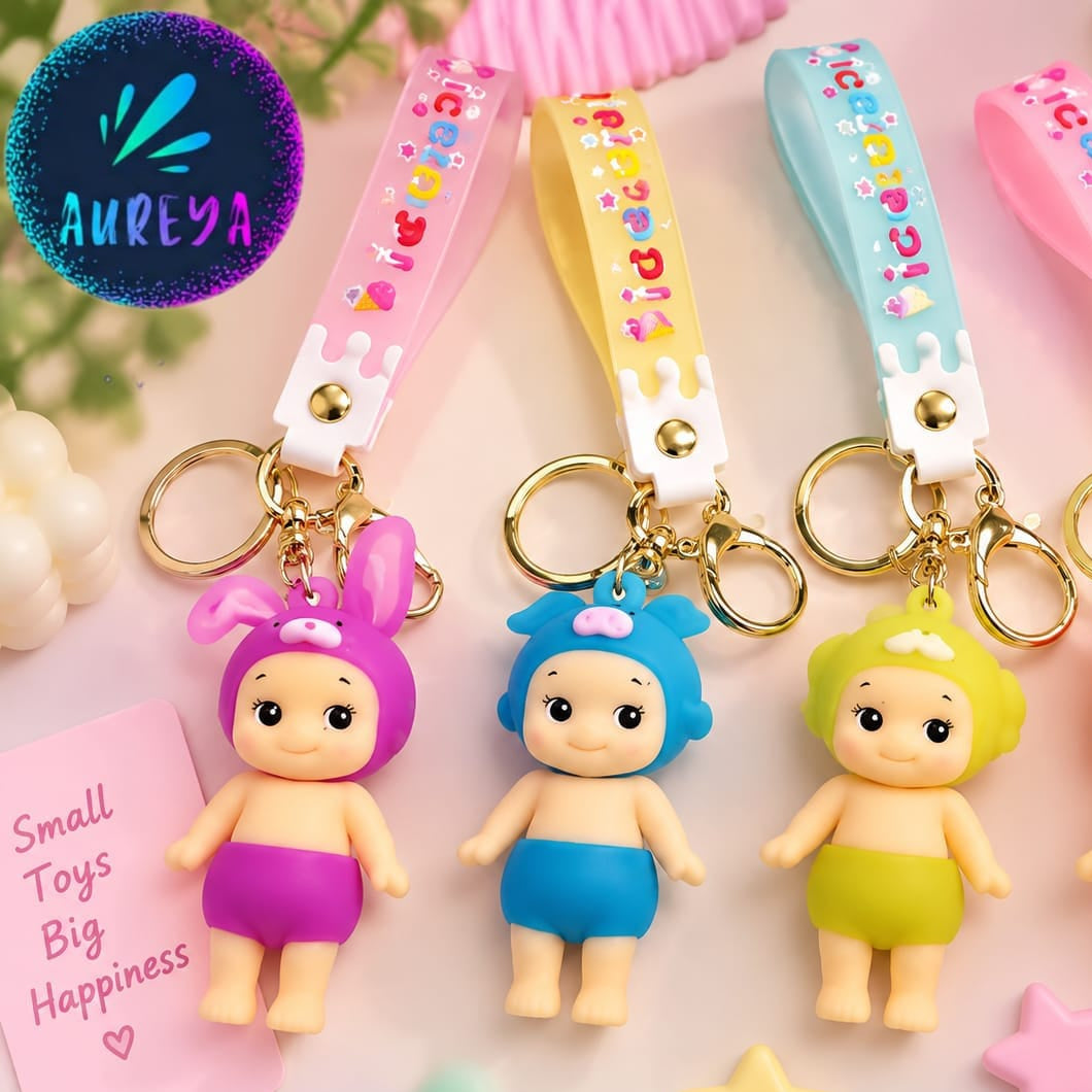 Cute Baby Keychain