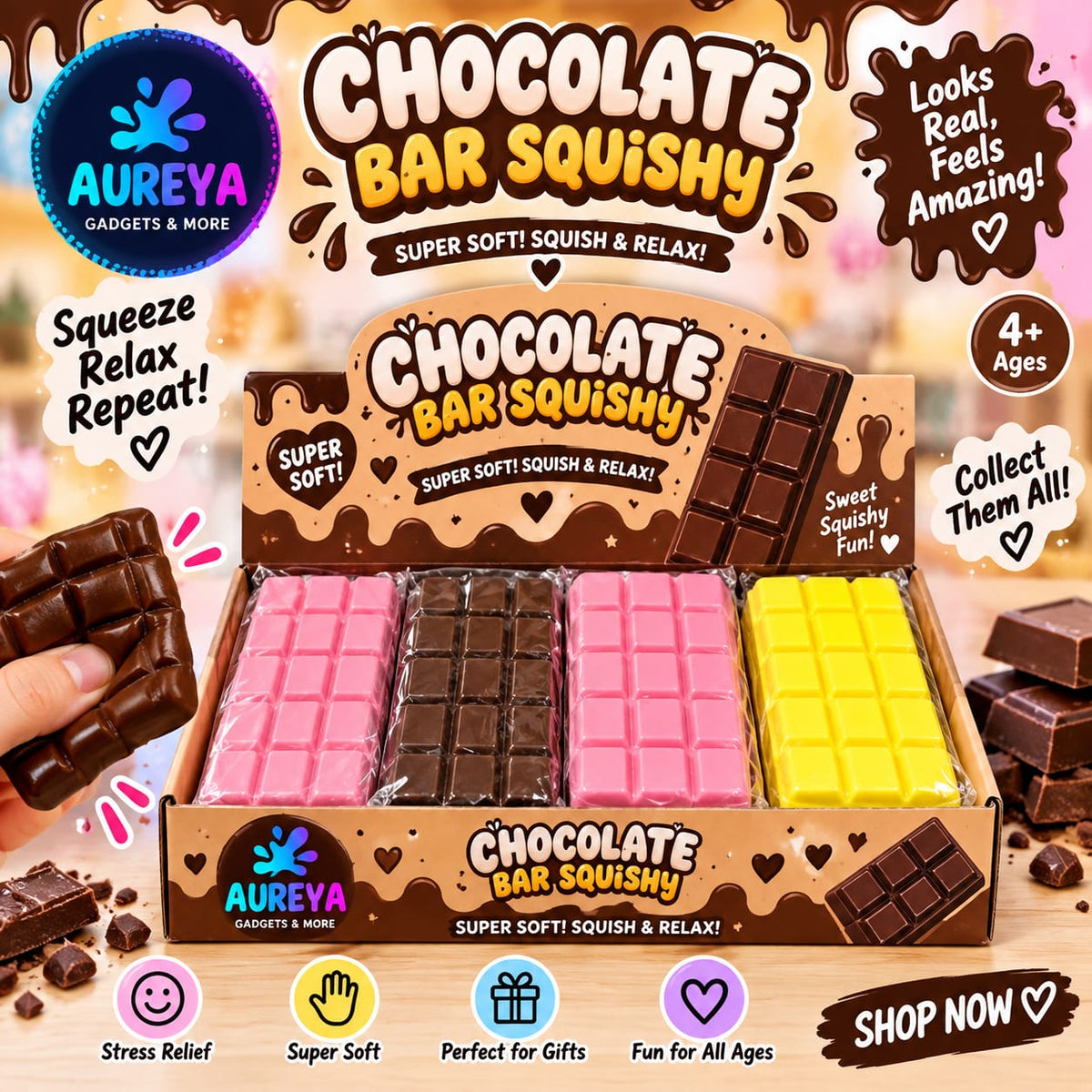 Chocolate Bar Squishy