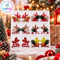 Christmas Reindeer Hair Clips