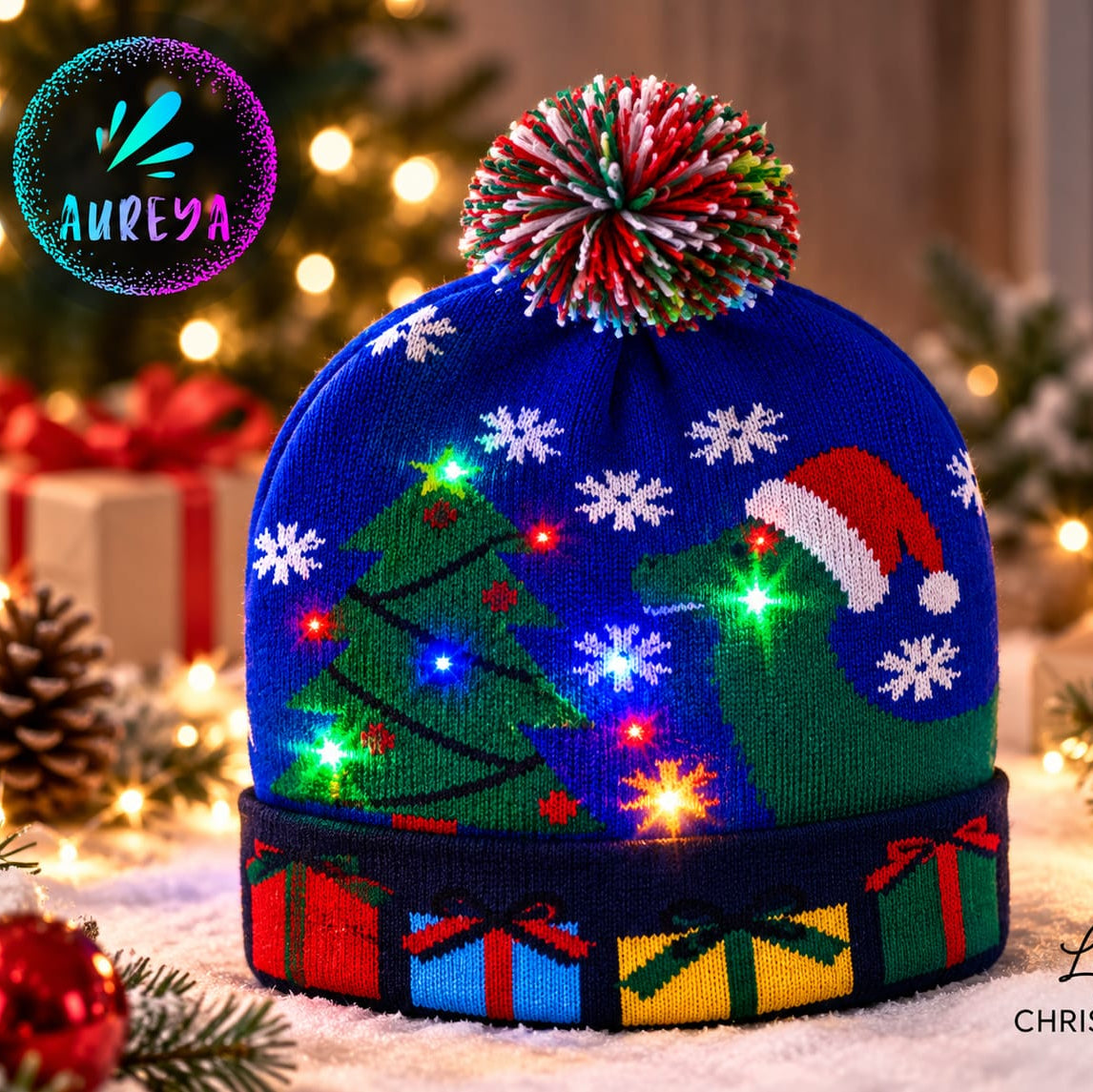 Light-Up Christmas Hat