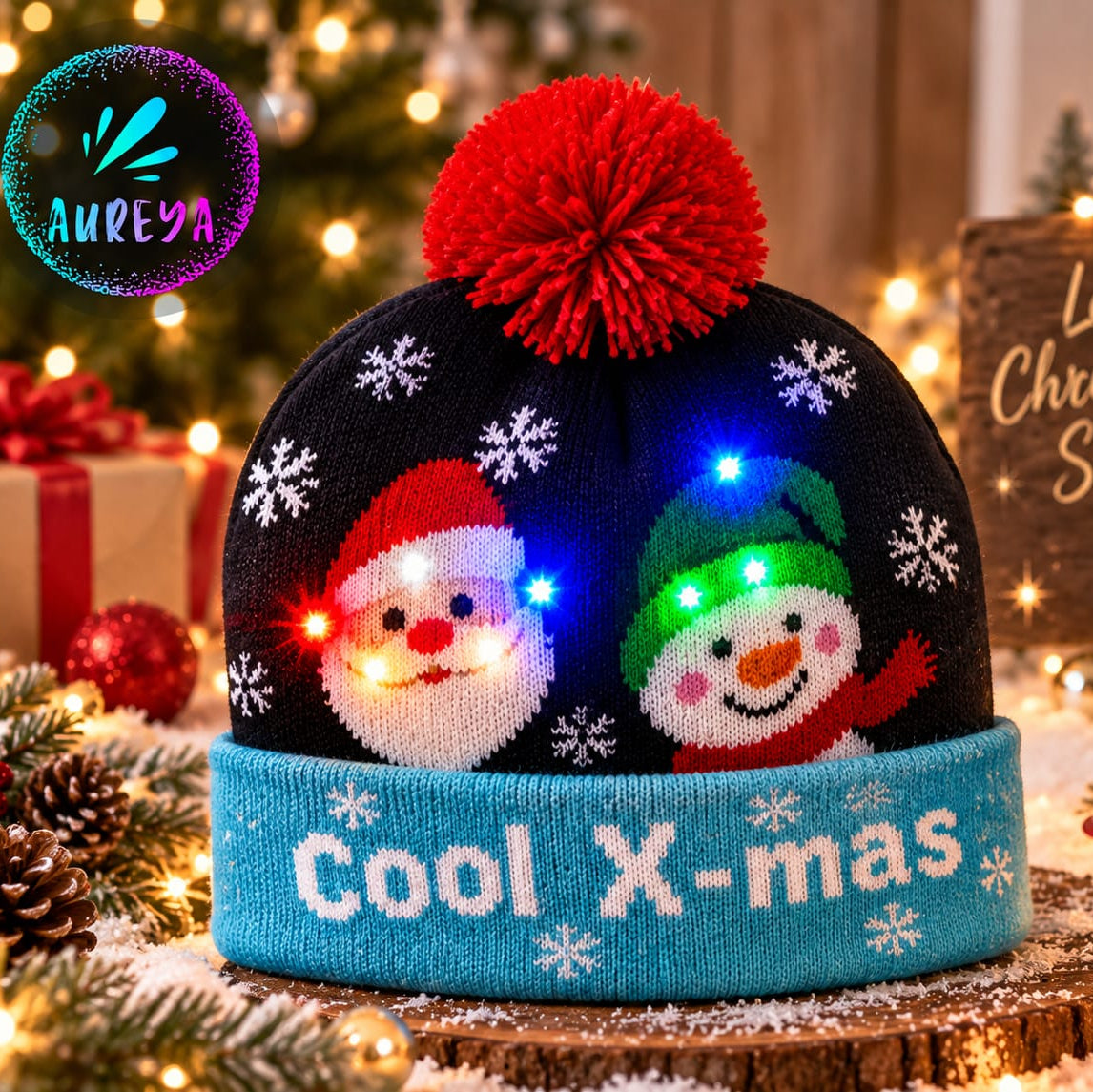 Light-Up Christmas Hat