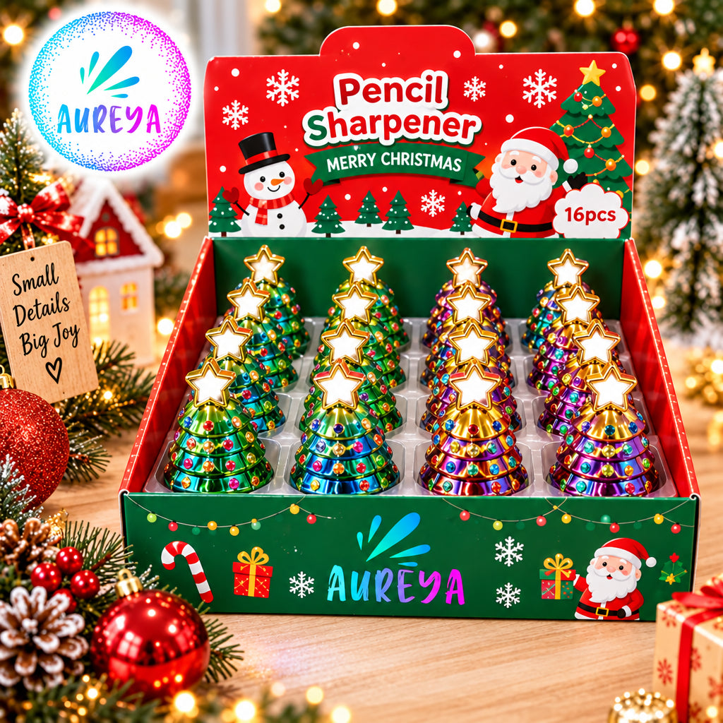 Christmas Tree Pencil Sharpeners