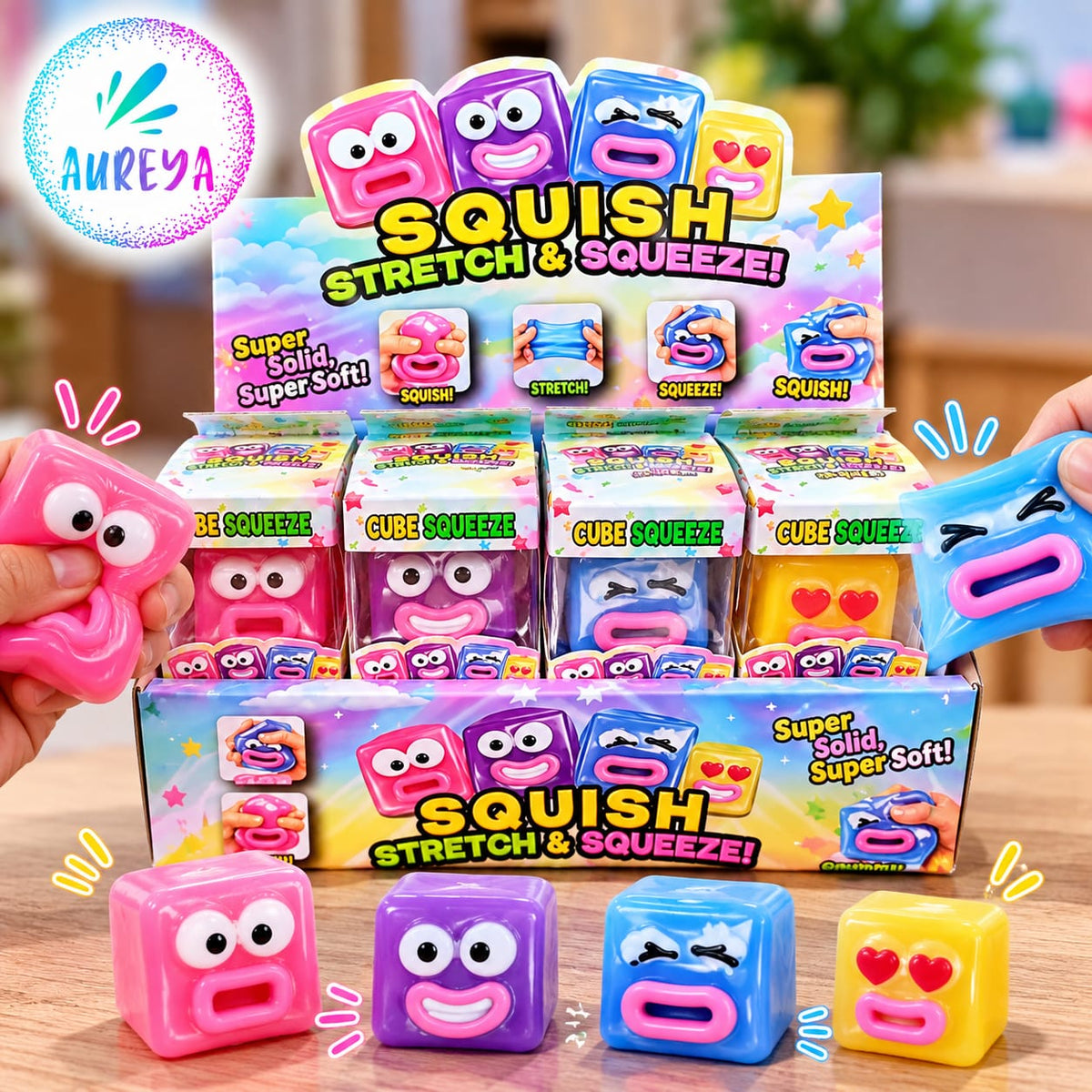Cube Squeeze Squishy