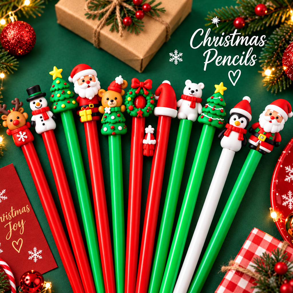 Christmas Character Pens