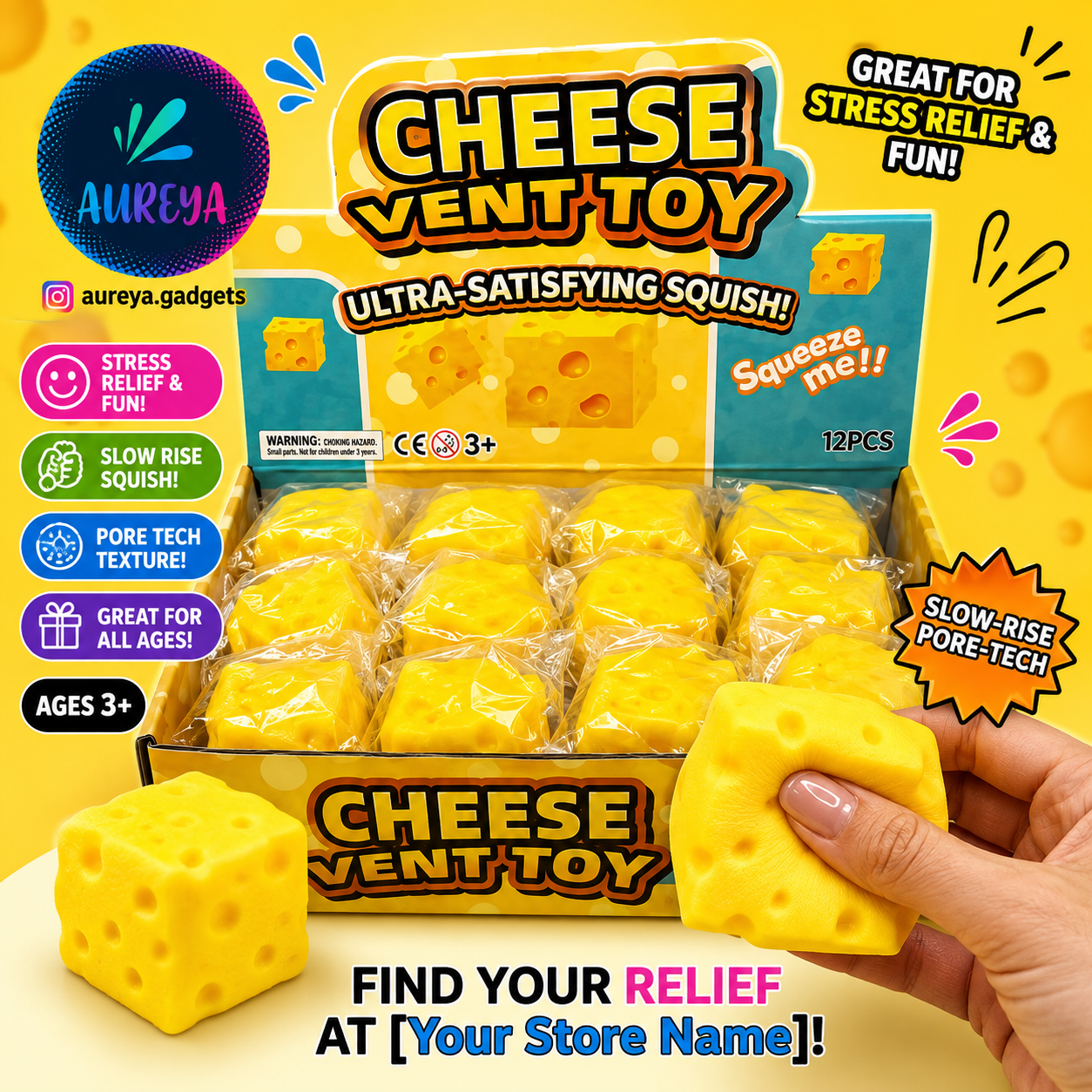 Cheese Squishy