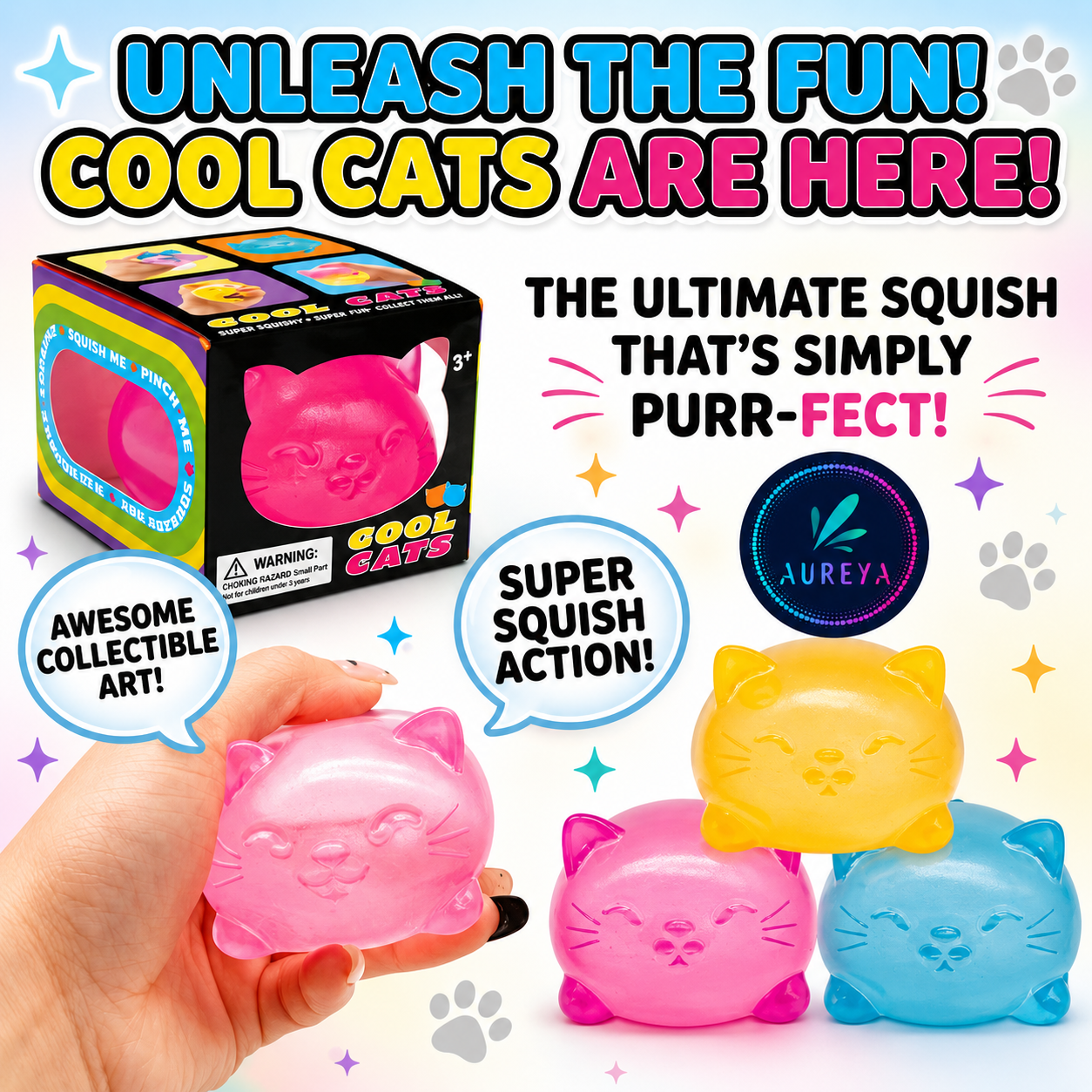 Cool Cats Squishy