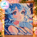 Anime Girl Diamond Canvas