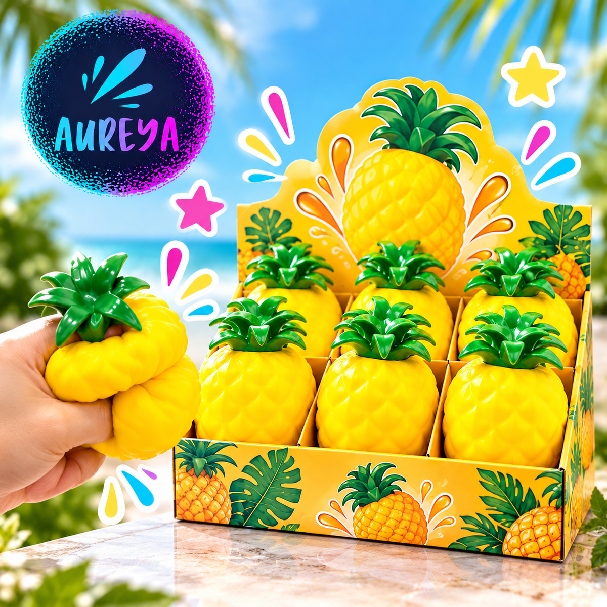 Jumbo Pineapple Squishy