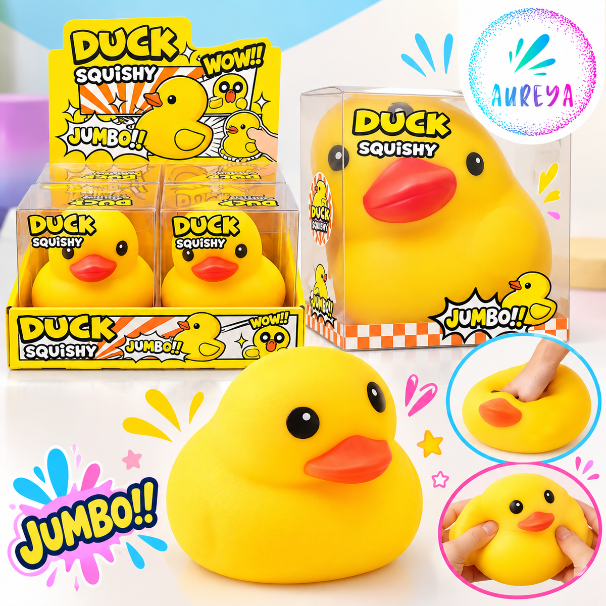 Jumbo Duck Squishy