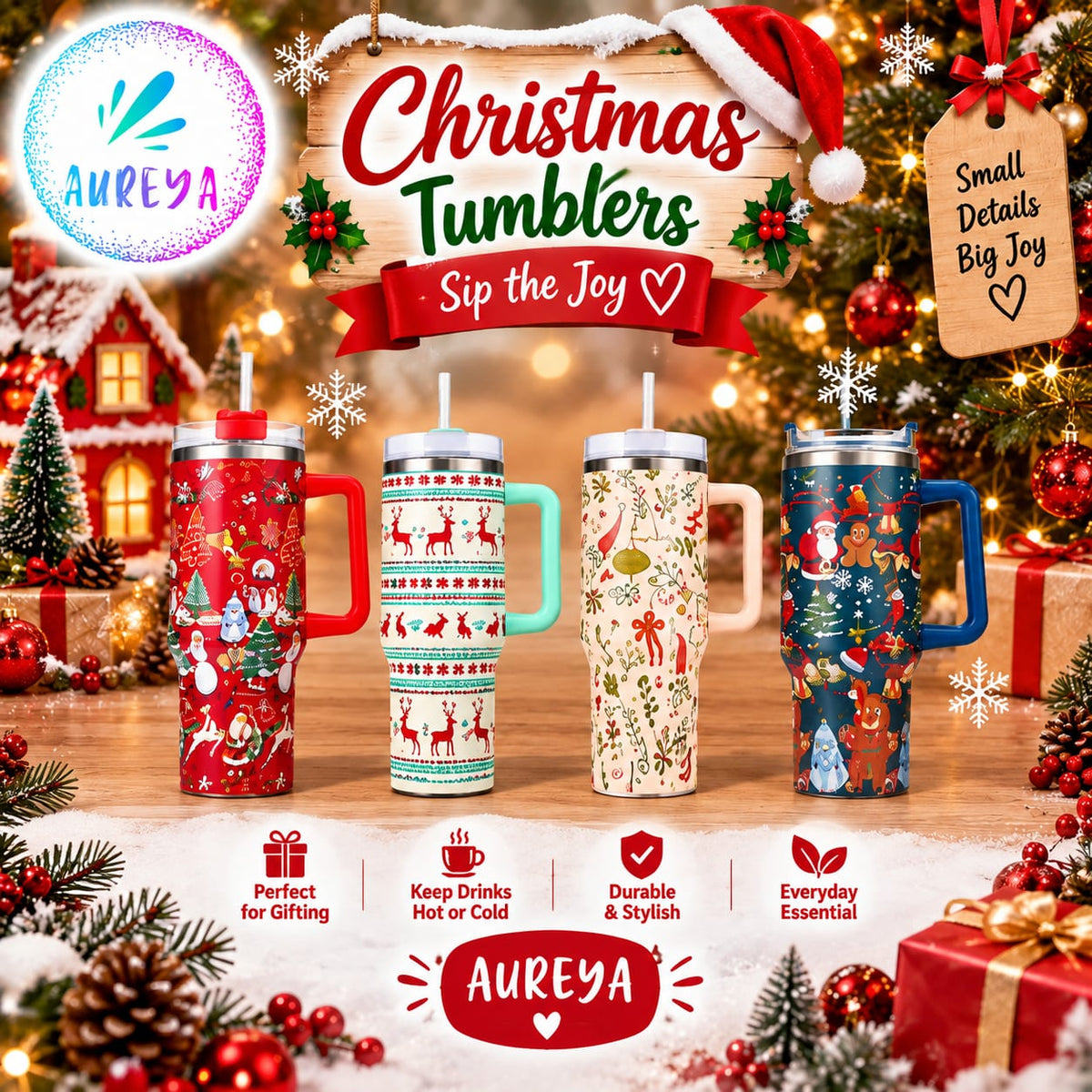 Christmas Tumblers